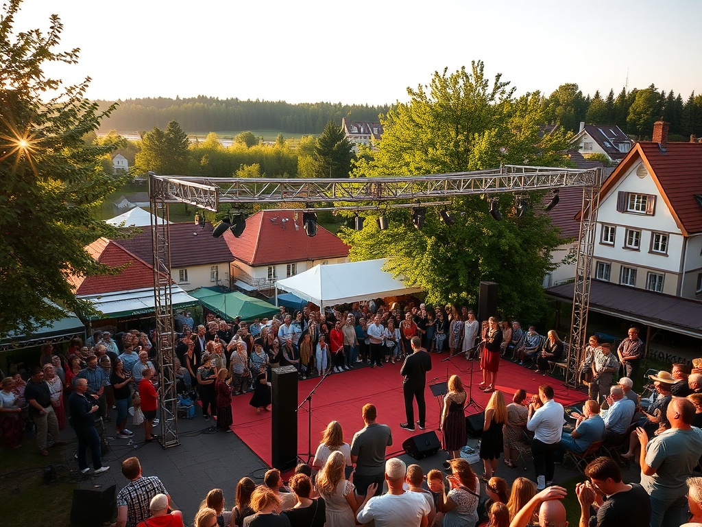 Plakat promujący film Hopnięci w dubbingu, który już wkrótce pojawi się w kinach w Słupcy